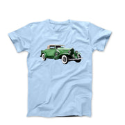 1932 Packard Light Eight Series 900 Roadster T-shirt - Cars, Trucks & Cycles - Harvey Ltd