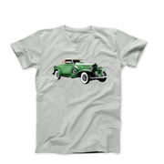 1932 Packard Light Eight Series 900 Roadster T-shirt - Cars, Trucks & Cycles - Harvey Ltd