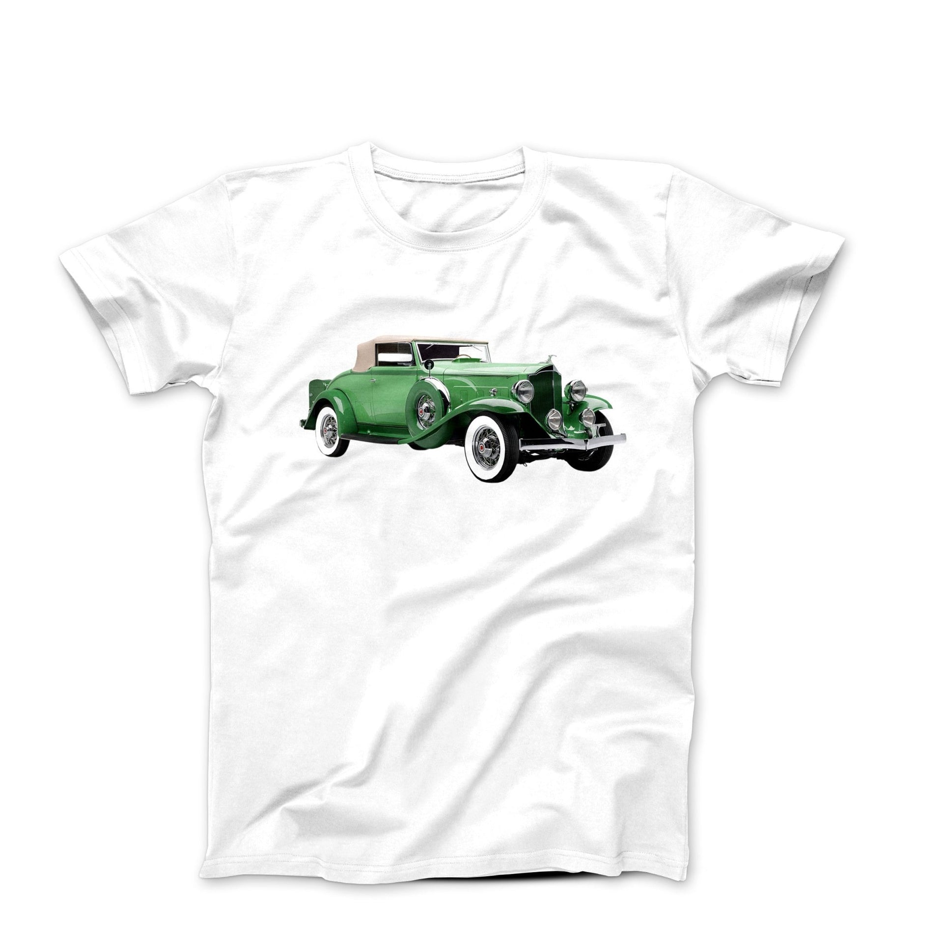1932 Packard Light Eight Series 900 Roadster T-shirt - Cars, Trucks & Cycles - Harvey Ltd