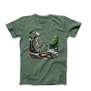 Listening To Tunes Illustration T-shirt - Humorous, Lifestyle & Others - Harvey Ltd