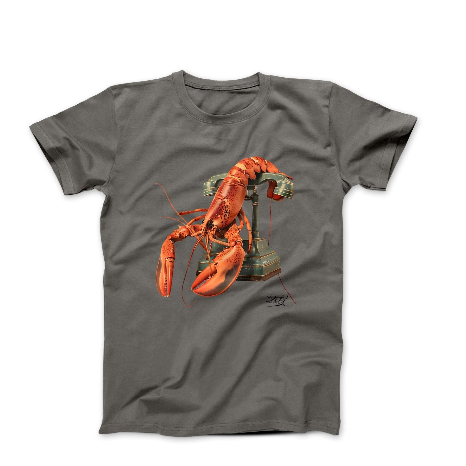 Dali Lobster Phone (1936) Artwork T-shirt - Greatest Artists - Harvey Ltd