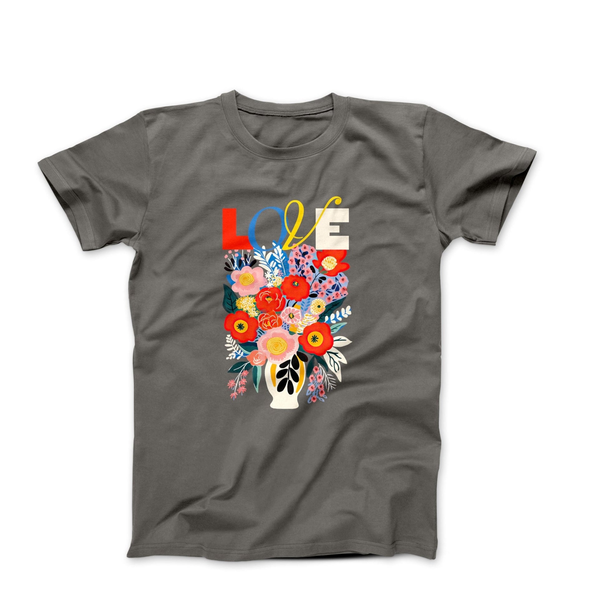 Love Bouquet Illustration T-shirt - Plants, Garden & Food - Harvey Ltd