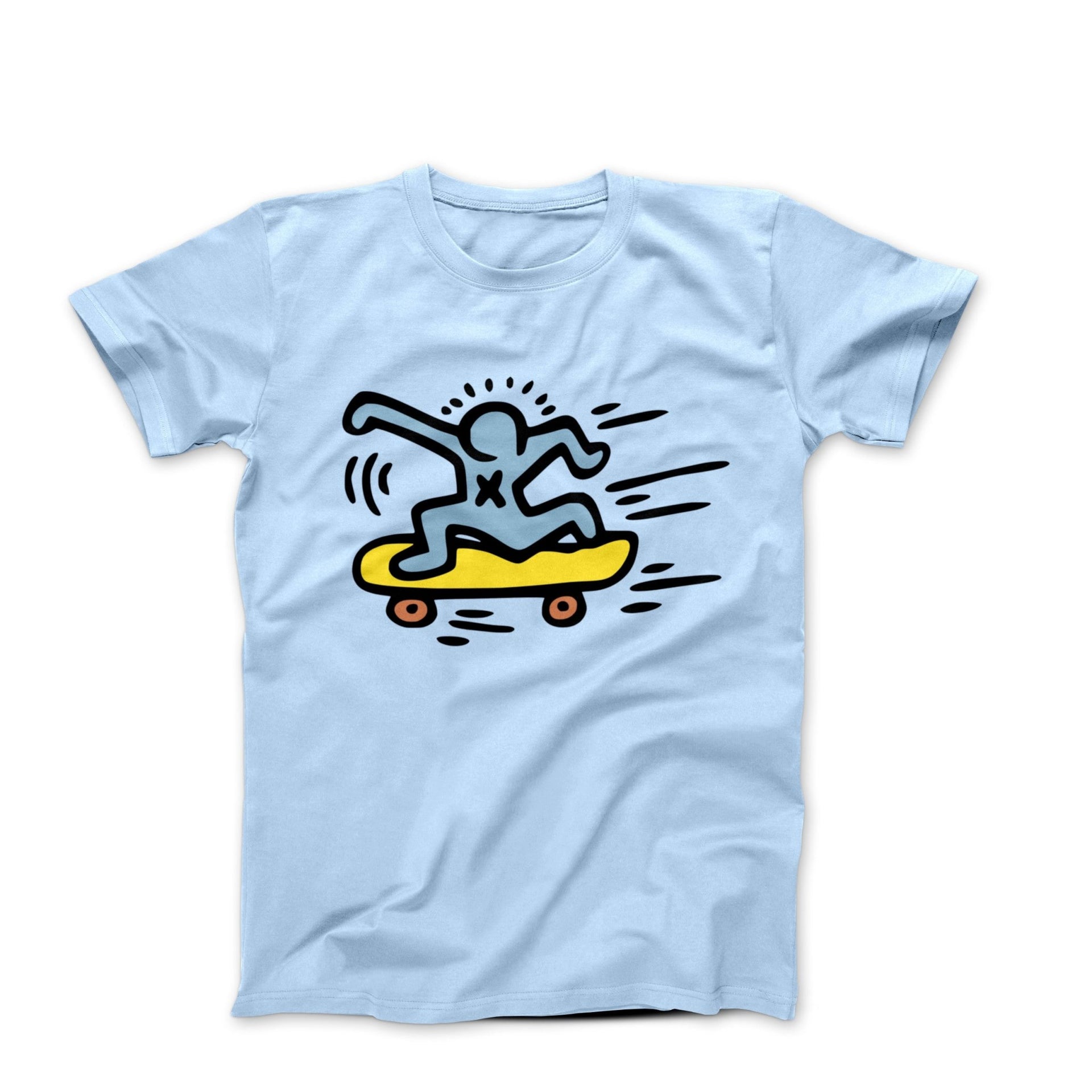 Man Skateboarding Street Art T-shirt - Street, Pop & Media Art - Harvey Ltd