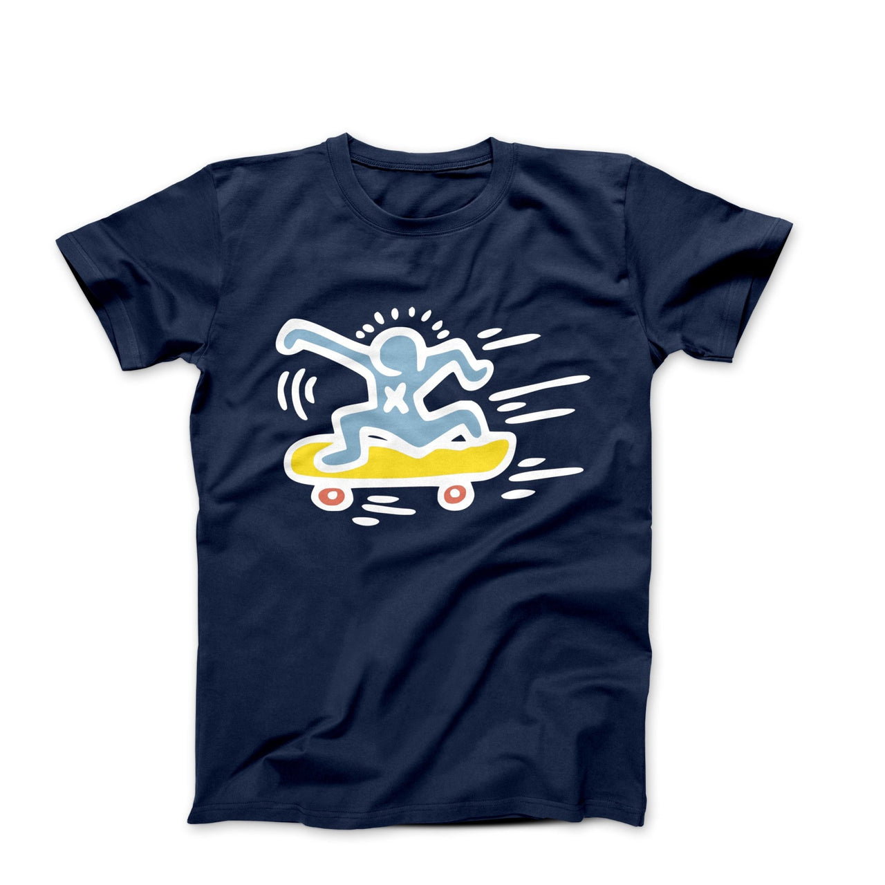Man Skateboarding Street Art T-shirt - Street, Pop & Media Art - Harvey Ltd