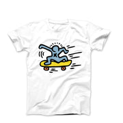 Man Skateboarding Street Art T-shirt - Street, Pop & Media Art - Harvey Ltd