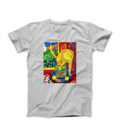 Matisse Cat with Red Fish Art T-Shirt - Greatest Artists - Harvey Ltd