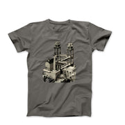 M.C. Escher Impossible Structure "Waterfall" T-Shirt - Greatest Artists - Harvey Ltd