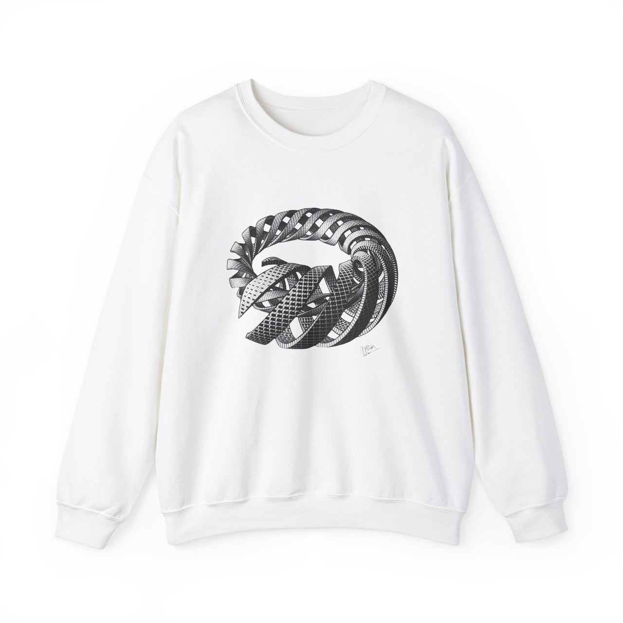 M.C. Escher Spirals Art Sweatshirt - Greatest Artists - Harvey Ltd