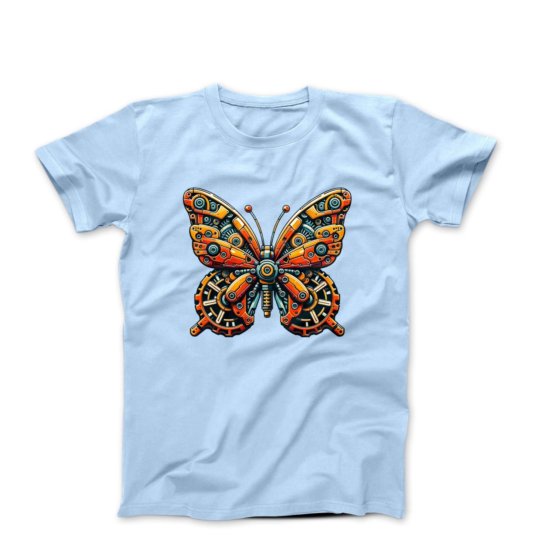 Mechanical Butterfly Illustration T-shirt - Plants, Garden & Food - Harvey Ltd