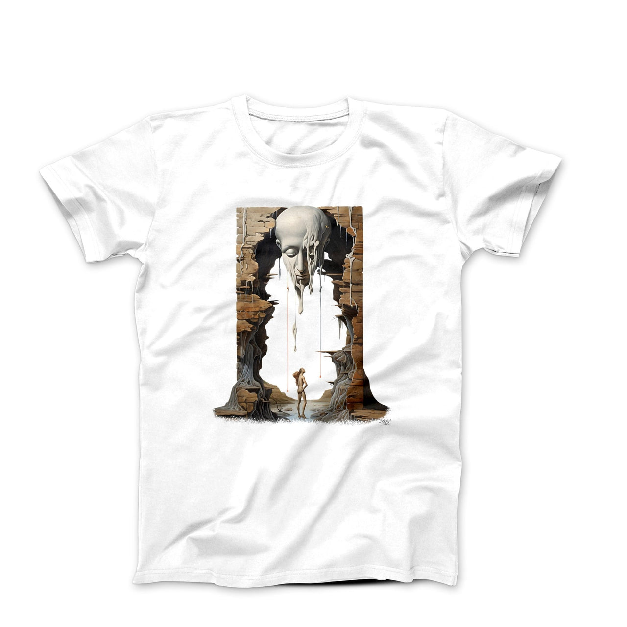 Dali Melt Into Thought Artwork T-shirt - Greatest Artists - Harvey Ltd