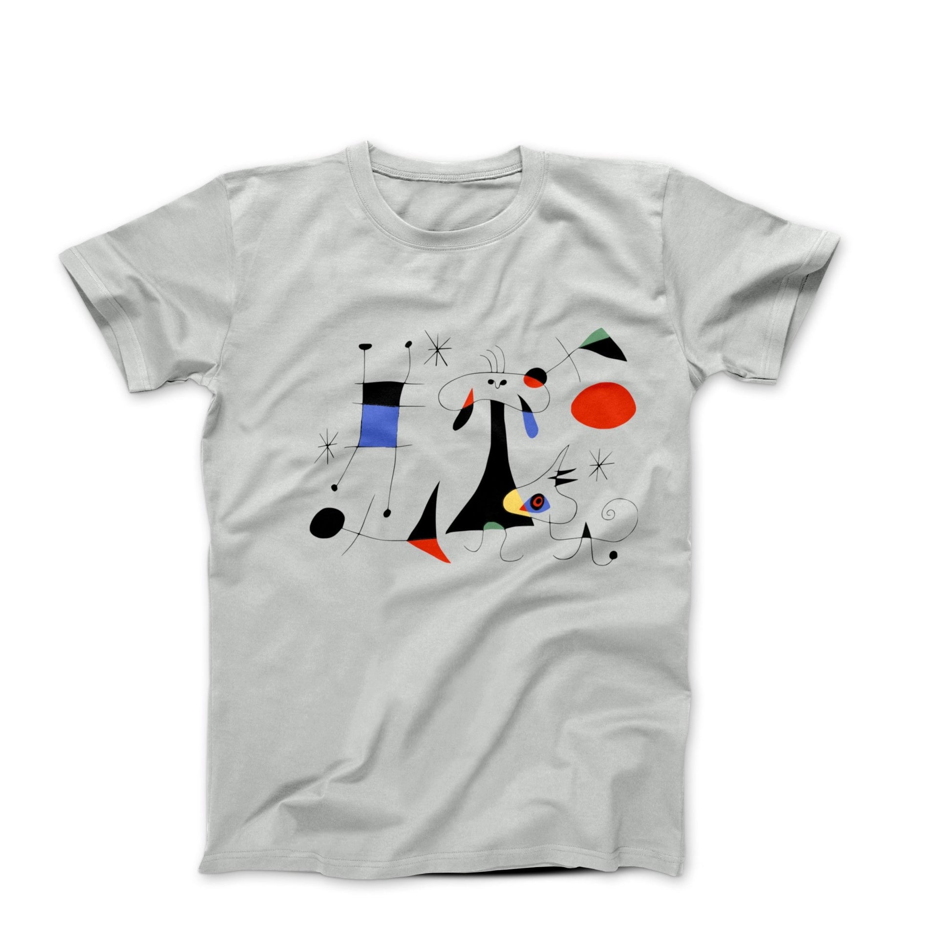 Miró El Sol (1949) Artwork T-Shirt - Greatest Artists - Harvey Ltd