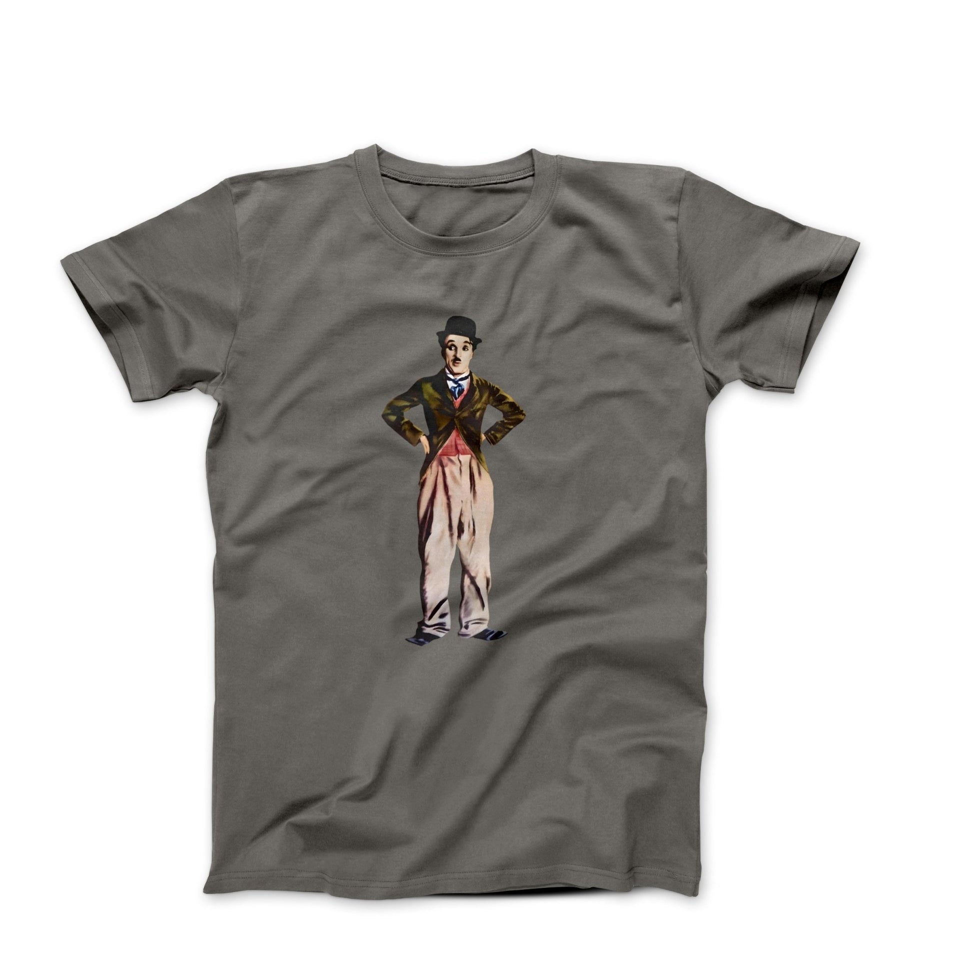 Chaplin Modern Times Movie Art T-shirt - Comics, Movies & Music - Harvey Ltd