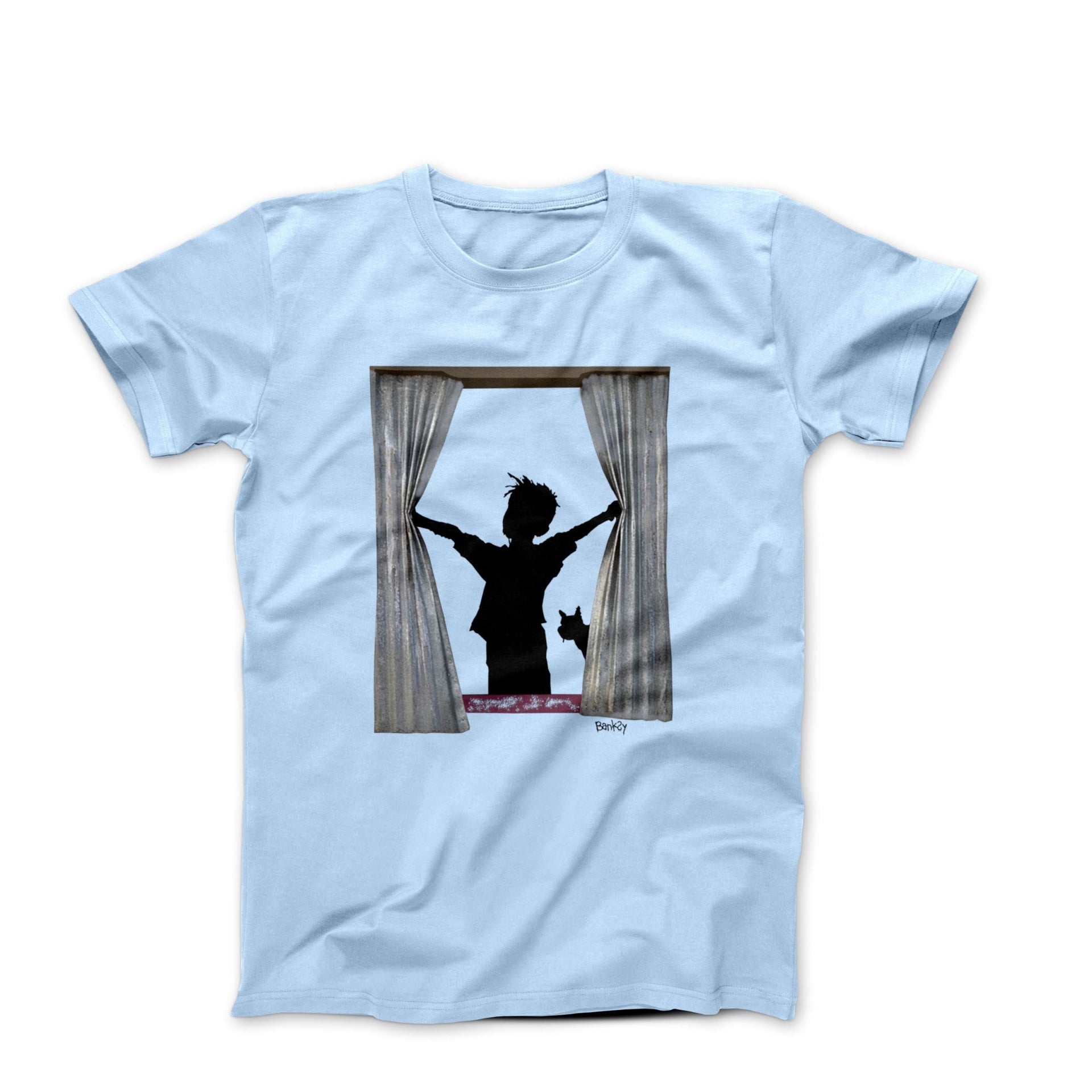 Banksy Morning Is Broken Street Art T-shirt - Street, Pop & Media Art - Harvey Ltd