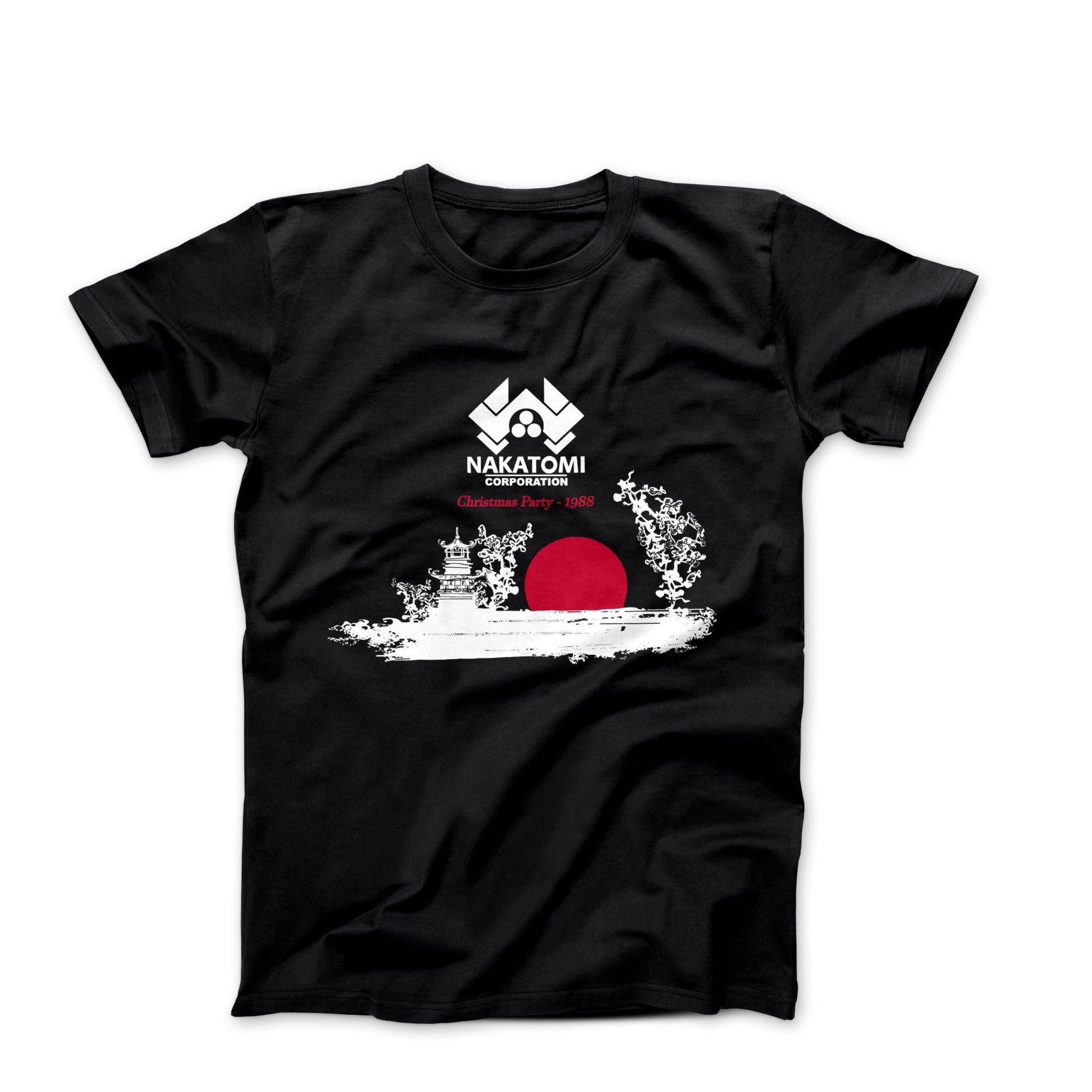 Nakatomi Christmas Party 1988 Movie Art T-shirt - Comics, Movies & Music - Harvey Ltd