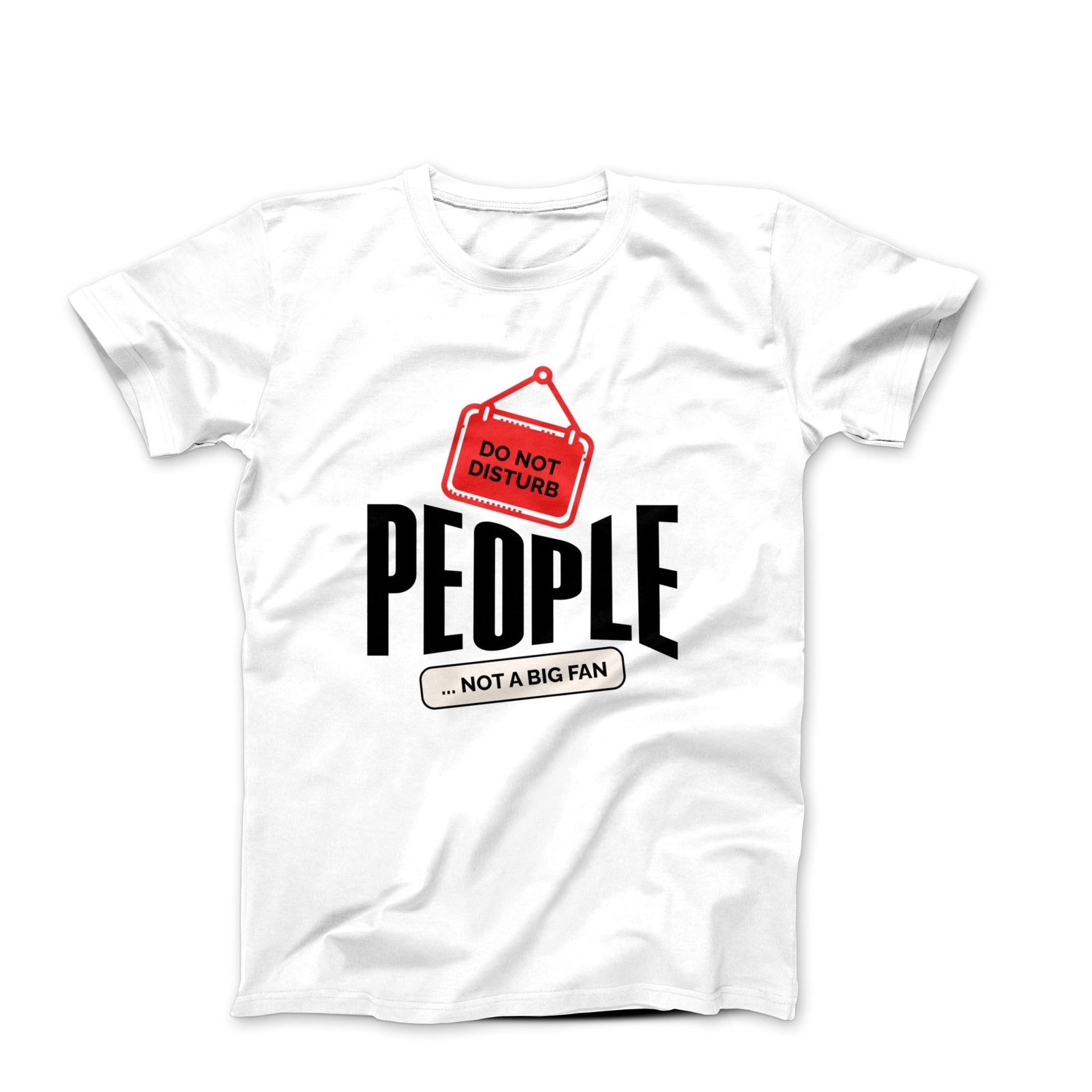 Not a Big Fan Illustration T-shirt - Humorous, Lifestyle & Others - Harvey Ltd