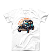 Not Old, Just Classic Illustration T-shirt - Movies, TV & Others - Harvey Ltd
