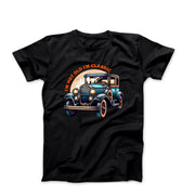 Not Old, Just Classic Illustration T-shirt - Movies, TV & Others - Harvey Ltd