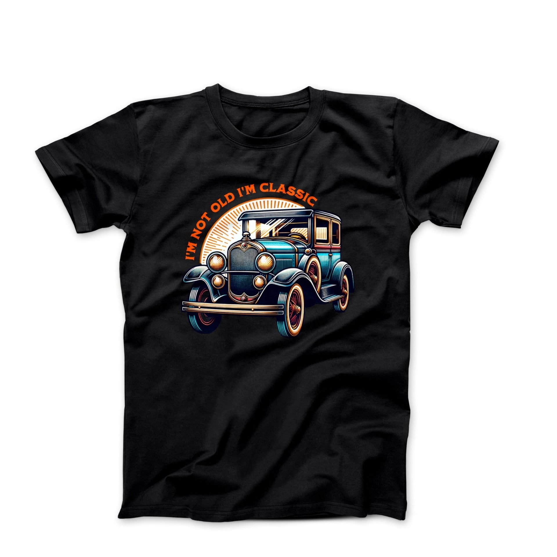 Not Old, Just Classic Illustration T-shirt - Movies, TV & Others - Harvey Ltd