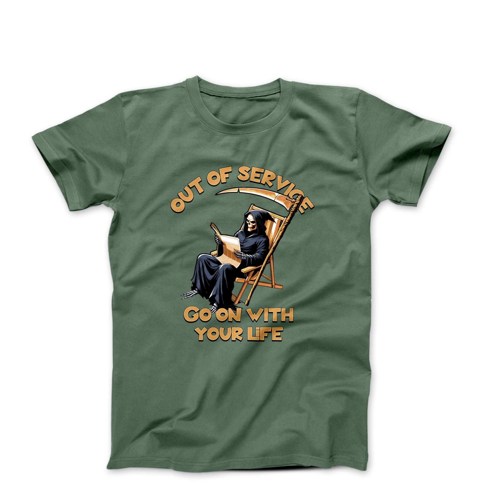 Out of Service Illustration T-shirt - Movies, TV & Others - Harvey Ltd