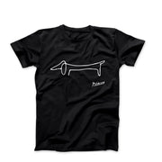 Pablo Picasso Dachshund (Lump) Artwork T - Shirt - Clothing - Harvey Ltd