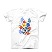 Painted by Nature's Hand Illustration T-shirt - Plants, Garden & Food - Harvey Ltd