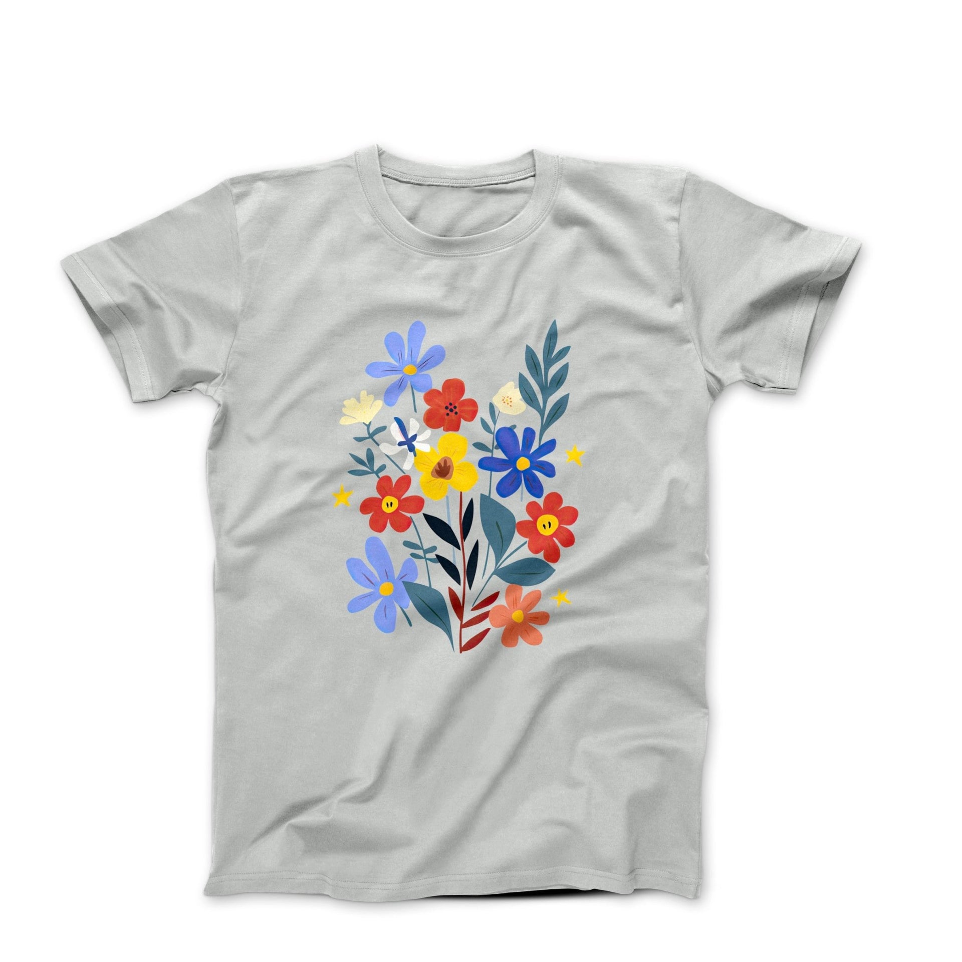 Painted by Nature's Hand Illustration T-shirt - Plants, Garden & Food - Harvey Ltd