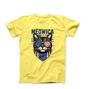 Patriot Cat Illustration T-shirt - Movies, TV & Others - Harvey Ltd