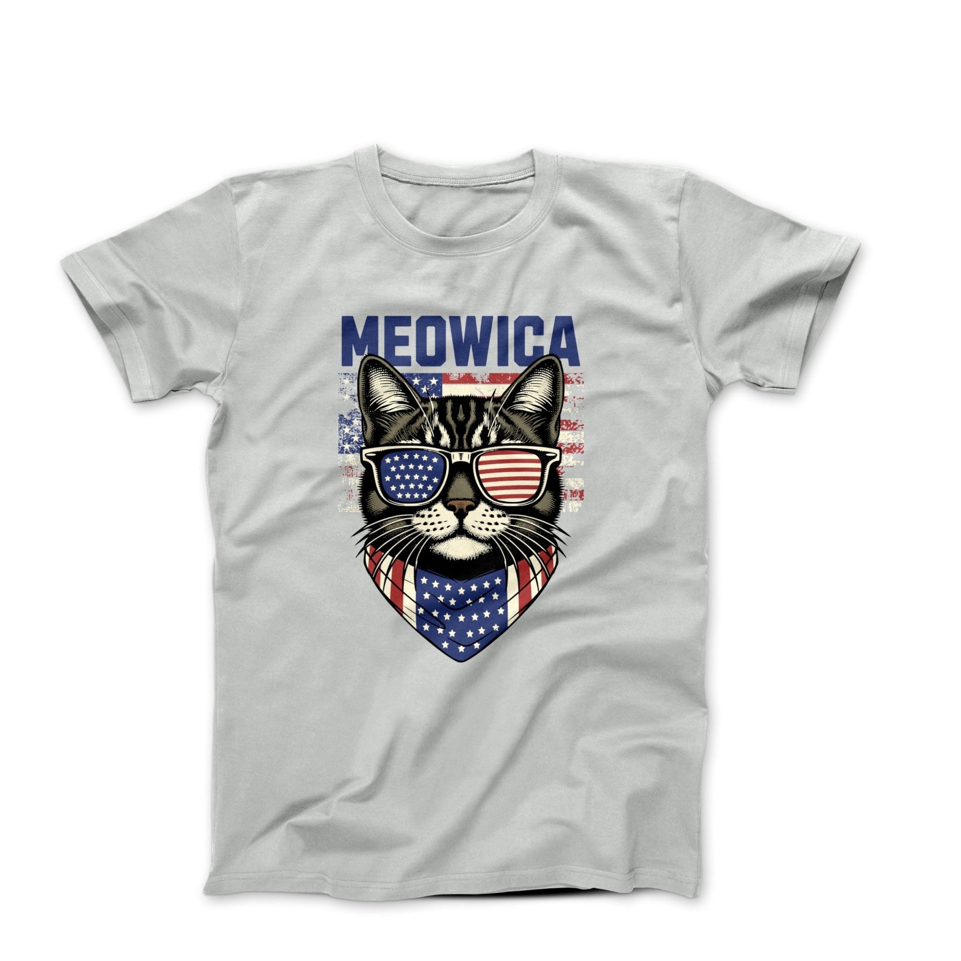 Patriot Cat Illustration T-shirt - Movies, TV & Others - Harvey Ltd