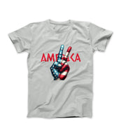 Peace Love America Illustration T-shirt - Movies, TV & Others - Harvey Ltd