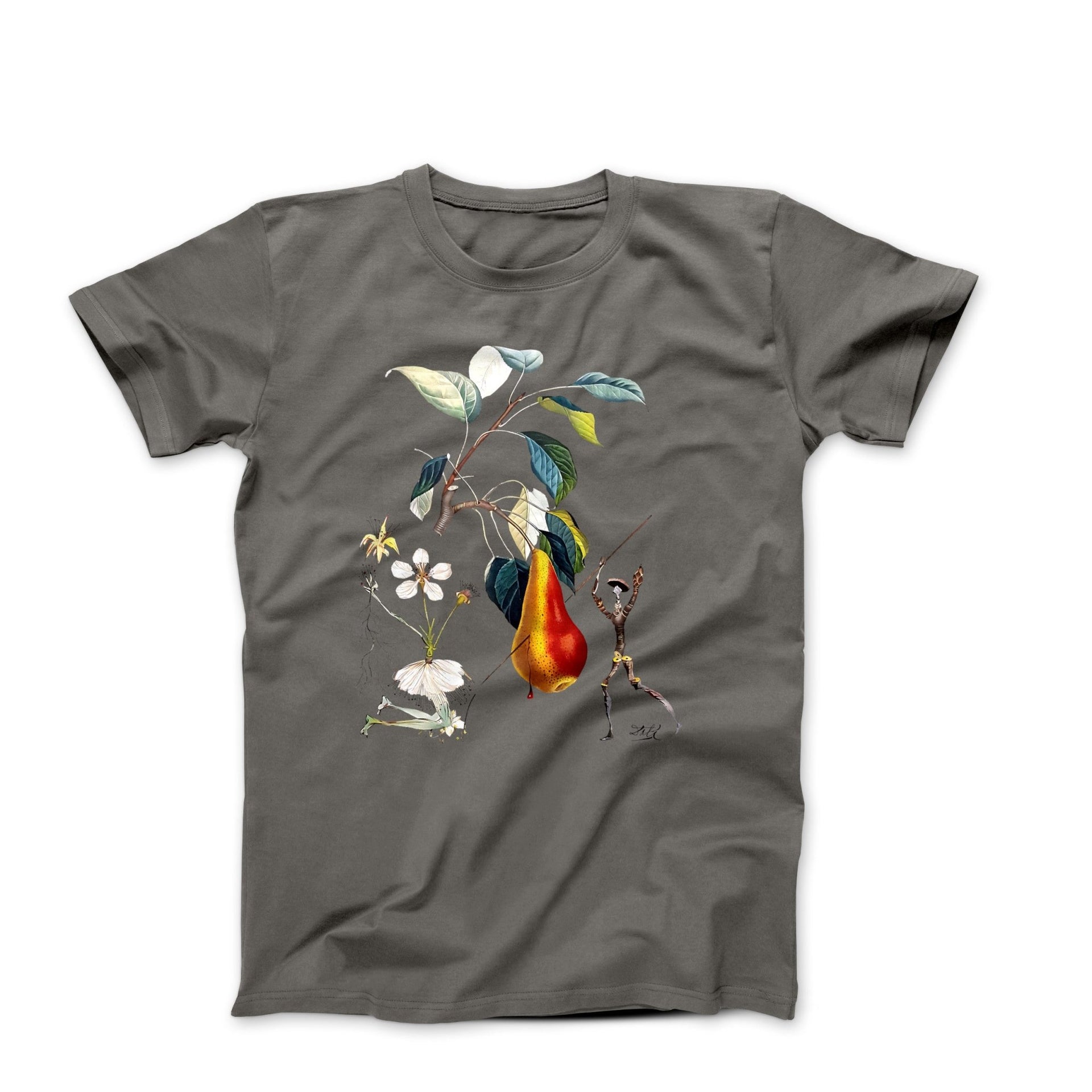 Dali Don Quixote Pear (1969) Artwork T-shirt - Greatest Artists - Harvey Ltd