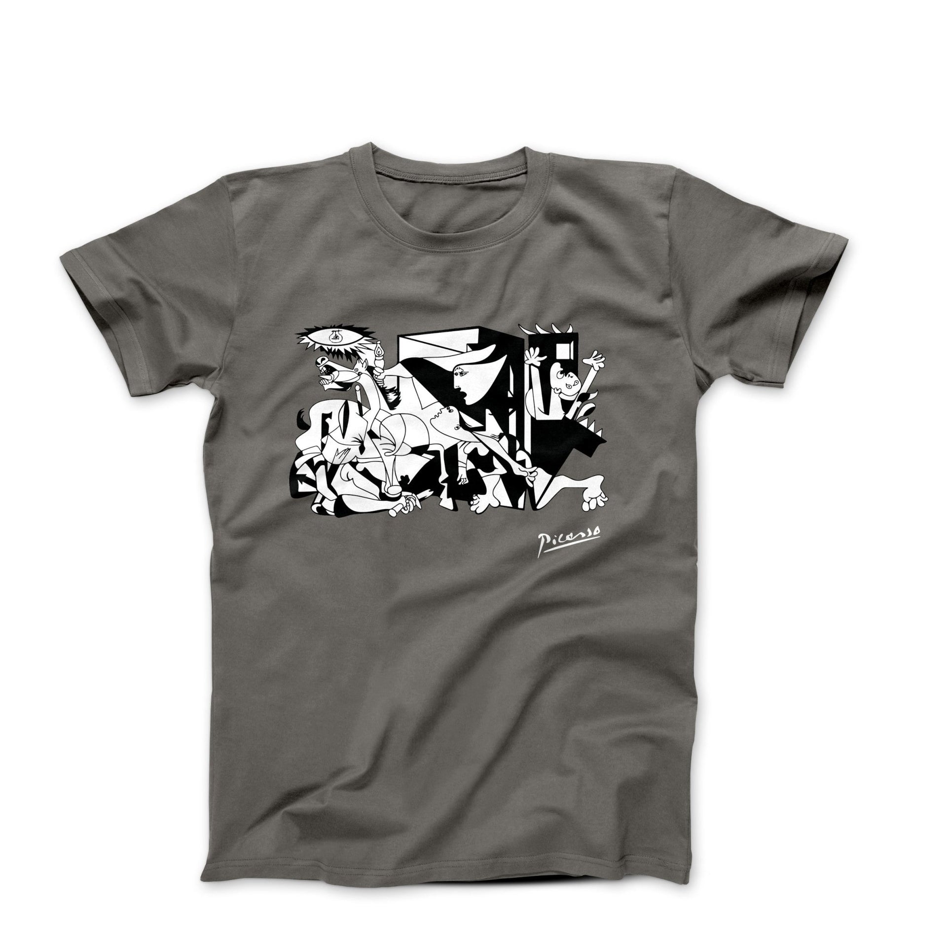 Picasso Guernica (1937) Artwork T-Shirt - Greatest Artists - Harvey Ltd