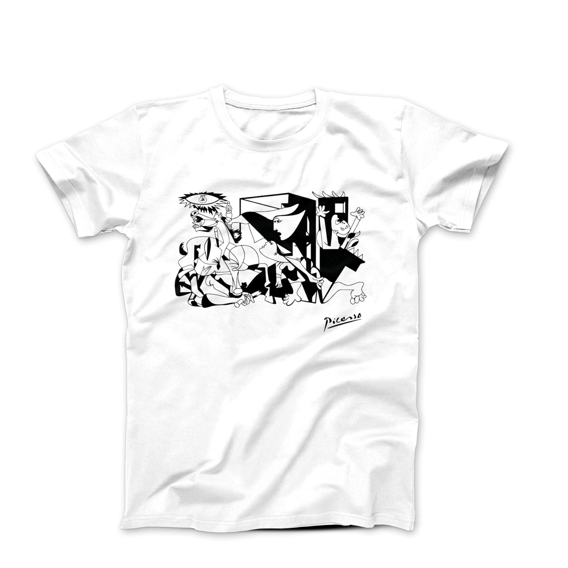 Picasso Guernica (1937) Artwork T-Shirt - Greatest Artists - Harvey Ltd