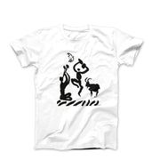 Picasso Joueur de Flute (Flute Player) 1959 T-shirt - Greatest Artists - Harvey Ltd