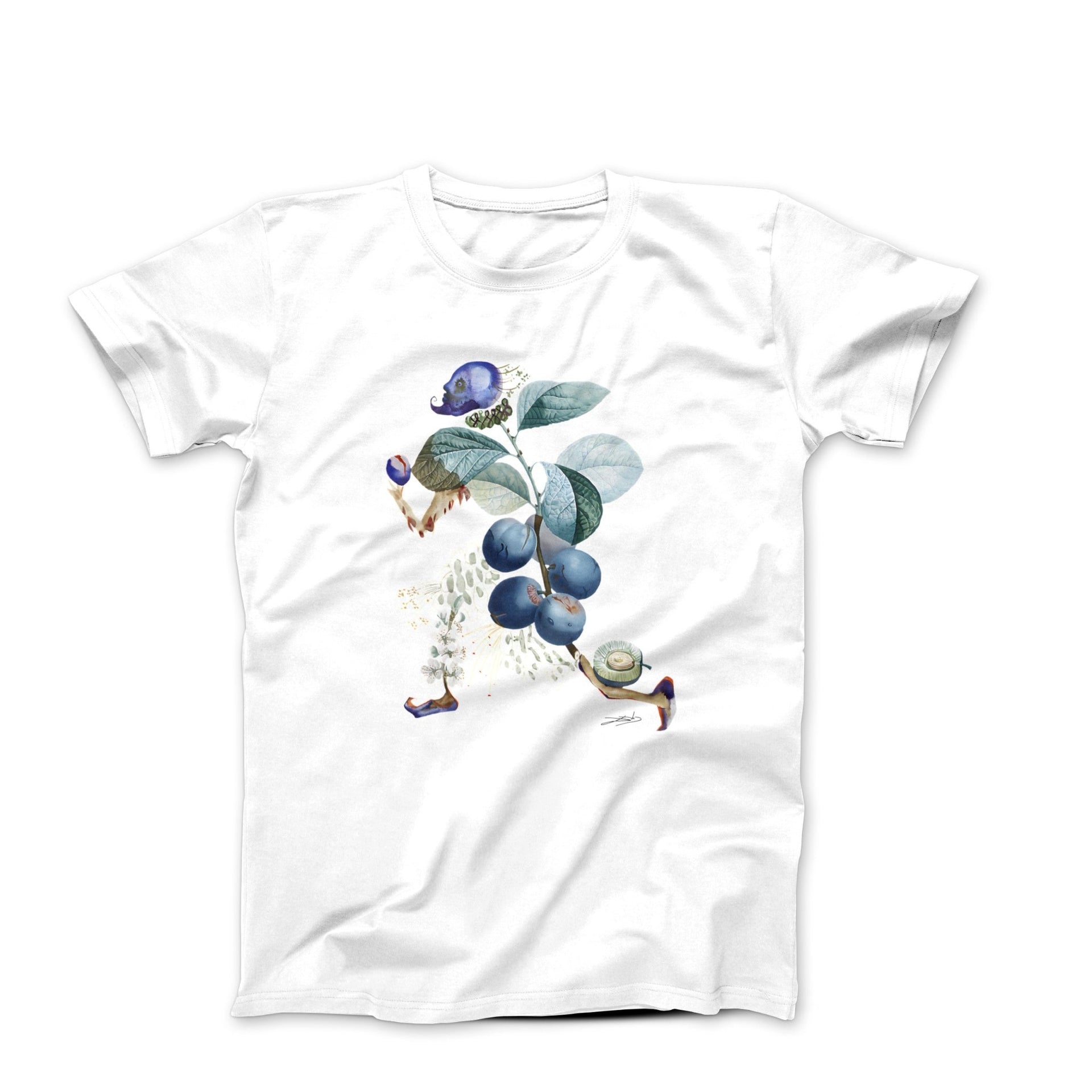 Dali Hasty Plum (1969) Artwork T-shirt - Greatest Artists - Harvey Ltd