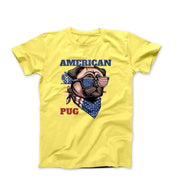 American Pug Illustration T-shirt - Pets - Harvey Ltd