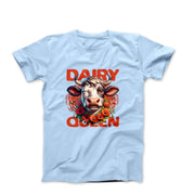 Queen of Dairy Illustration T-shirt - Humorous, Lifestyle & Others - Harvey Ltd