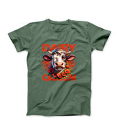 Queen of Dairy Illustration T-shirt - Humorous, Lifestyle & Others - Harvey Ltd