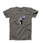 Banksy 3D Rat Street Art T-shirt - Street, Pop & Media Art - Harvey Ltd