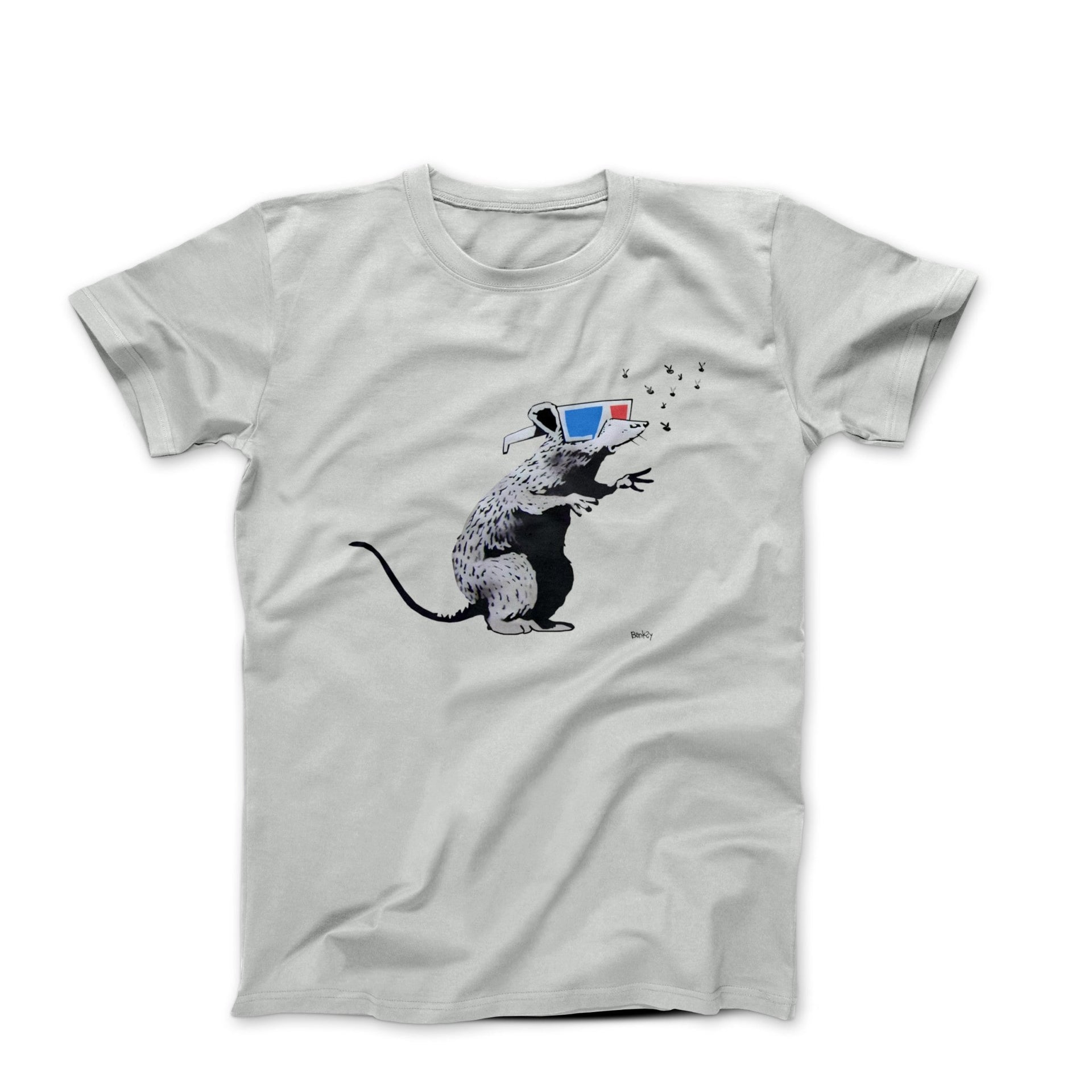 Banksy 3D Rat Street Art T-shirt - Street, Pop & Media Art - Harvey Ltd