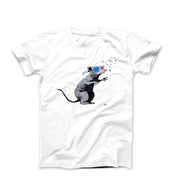 Banksy 3D Rat Street Art T-shirt - Street, Pop & Media Art - Harvey Ltd
