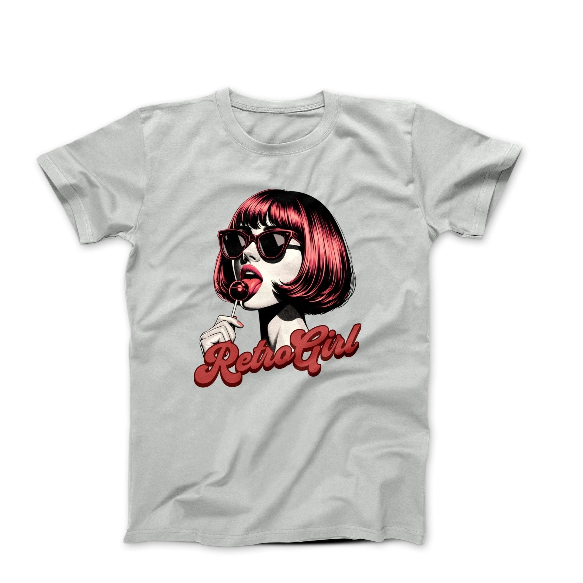 Retro Girl Digital Illustration T-shirt - Humorous, Lifestyle & Others - Harvey Ltd