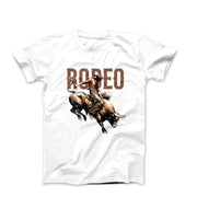 Rodeo Bull Illustration T-shirt - Americana & Patriotic - Harvey Ltd