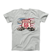 Route 66 Vintage Illustration T-shirt - Movies, TV & Others - Harvey Ltd