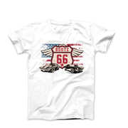Route 66 Vintage Illustration T-shirt - Movies, TV & Others - Harvey Ltd