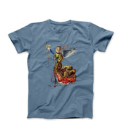 Salvador Dali Angel of the Annunciation (1948) Artwork T-shirt - Greatest Artists - Harvey Ltd
