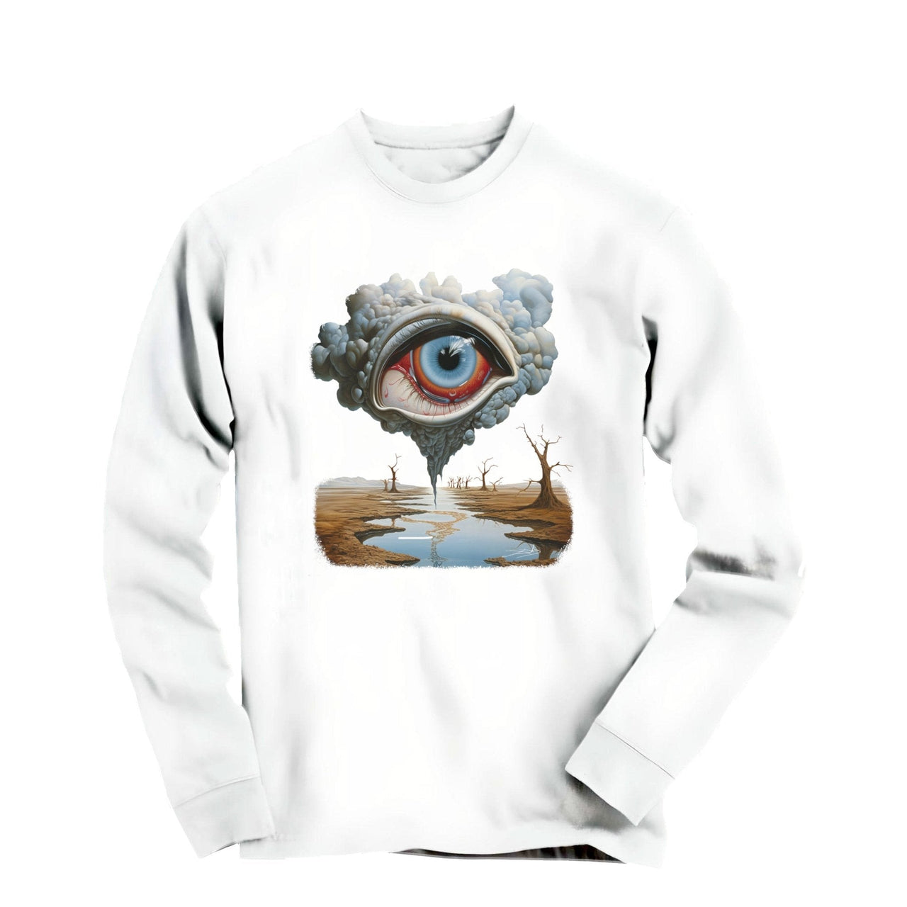 Salvador Dali Someone's Watching Us Artwork Long Sleeve Tee - Greatest Artists - Harvey Ltd
