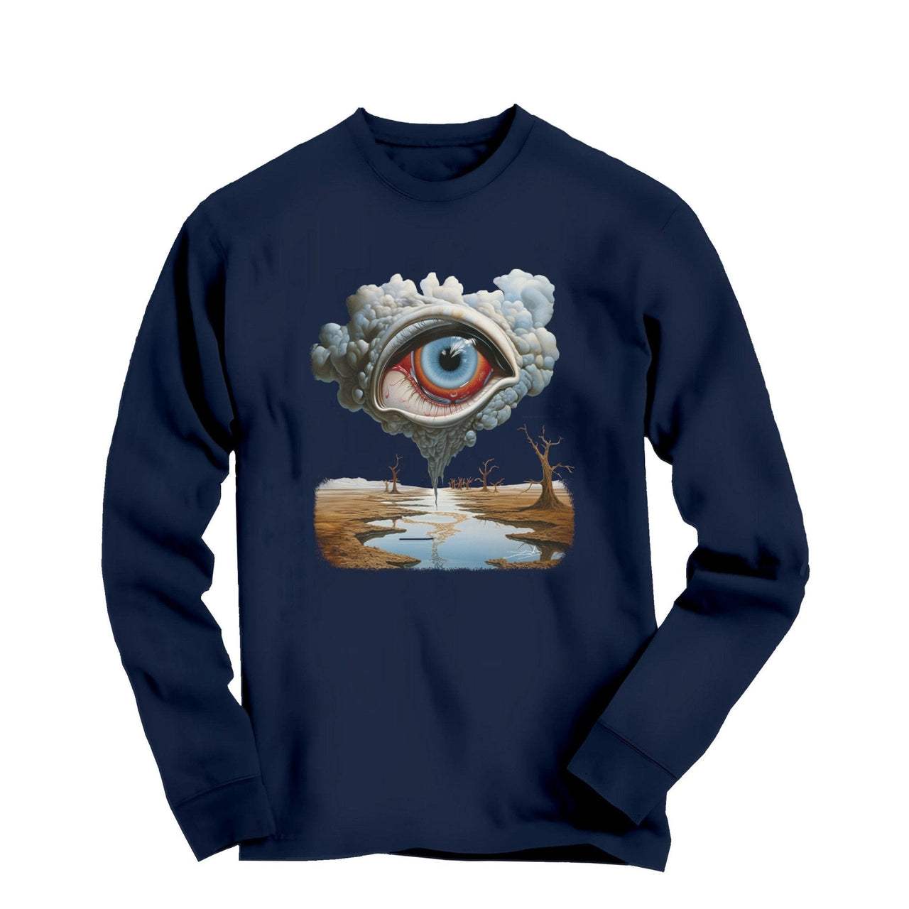 Salvador Dali Someone's Watching Us Artwork Long Sleeve Tee - Greatest Artists - Harvey Ltd