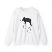 Salvador Dali The Elephants (1948) Artwork Sweatshirt - Greatest Artists - Harvey Ltd