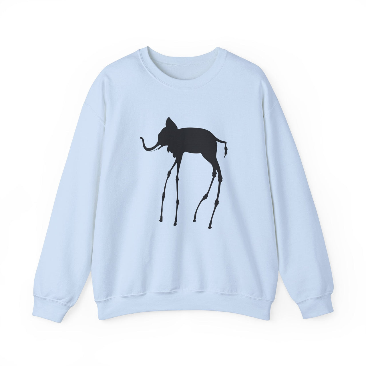 Salvador Dali The Elephants (1948) Artwork Sweatshirt - Greatest Artists - Harvey Ltd