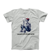 Savoring Life Between Work Illustration T-shirt - Movies, TV & Others - Harvey Ltd